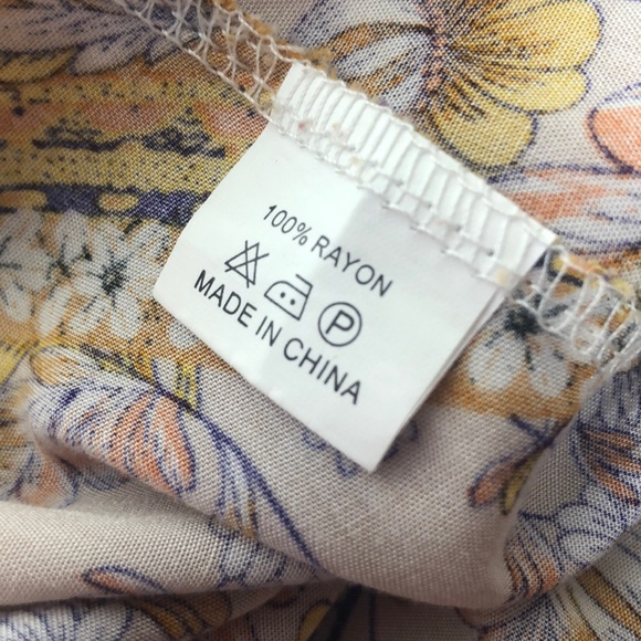 SOLD🥊JAASE Marigold Paisley Jumpsuit Boho Style M - Picture 10 of 10